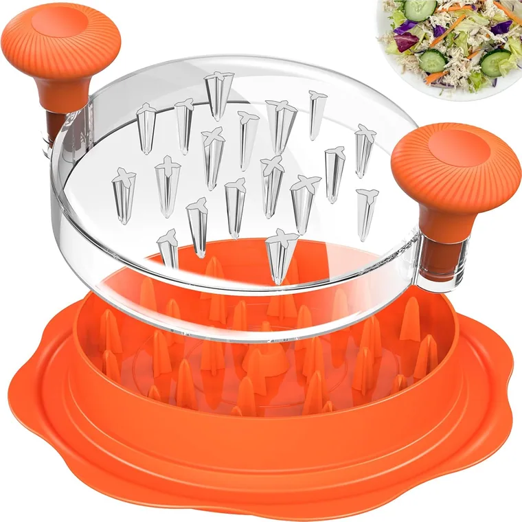 10-Inch Pro Chicken Shredder, Orange